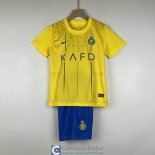 Camiseta Al Nassr FC Ninos Primera Equipacion 2023/2024