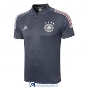Camiseta Alemania Polo Dark Grey 2020/2021
