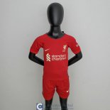 Camiseta Liverpool Ninos Primera Equipacion 2022/2023