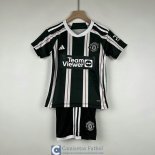 Camiseta Manchester United Ninos Segunda Equipacion 2023/2024