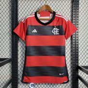 Camiseta Mujer Flamengo Primera Equipacion 2023/2024