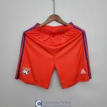 Pantalon Corto Olympique Lyonnais Segunda Equipacion 2021/2022