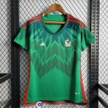 Camiseta Mujer Mexico Primera Equipacion 2022/2023
