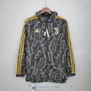 Juventus Chaqueta Rompevientos Black Phnom Penh 2021/2022