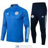 Leicester City Sudadera De Entrenamiento Blue + Pantalon Navy 2021/2022