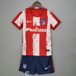 Camiseta Atletico De Madrid Ninos Primera Equipacion 2021/2022