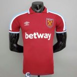 Camiseta Authentic West Ham United Primera Equipacion 2021/2022