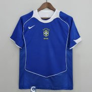 Camiseta Brasil Retro Segunda Equipacion 2004/2006
