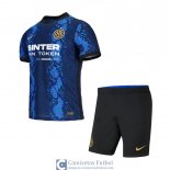 Camiseta Inter Milan Ninos Primera Equipacion 2021/2022