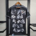 Camiseta Japon Anime Saints Black 2023/2024