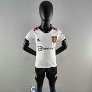 Camiseta Manchester United Ninos Segunda Equipacion 2022/2023