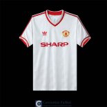 Camiseta Manchester United Retro Segunda Equipacion 1986/1988