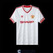 Camiseta Manchester United Retro Segunda Equipacion 1986/1988