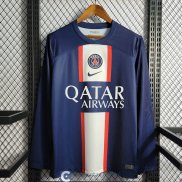 Camiseta Manga Larga PSG Primera Equipacion 2022/2023