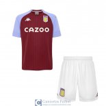 Camiseta Aston Villa Ninos Primera Equipacion 2020/2021