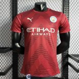Camiseta Authentic Manchester City Portero Red 2022/2023