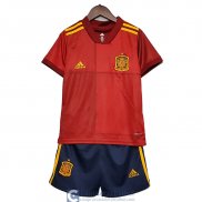 Camiseta Espana Ninos Primera Equipacion Coupe EURO 2020
