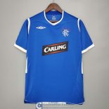 Camiseta Glasgow Rangers Retro Primera Equipacion 2008/2009