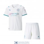 Camiseta Manchester City Ninos Segunda Equipacion 2021/2022