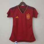 Camiseta Mujer Espana Primera Equipacion 2022/2023