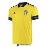 Camiseta Suecia Primera Equipacion Coupe EURO 2020