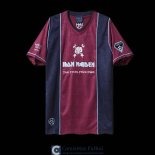 Camiseta West Ham United x Iron Maiden Retro Red 2011/2012