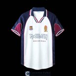 Camiseta West Ham United x Iron Maiden Retro White 1999/2001