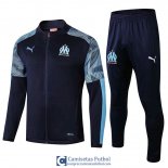Olympique Marseille Chaqueta Navy Blue + Pantalon 2019/2020