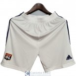 Pantalon Corto Olympique Lyonnais White 2020/2021