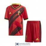 Camiseta Belgica Ninos Primera Equipacion Coupe EURO 2020
