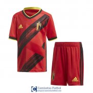 Camiseta Belgica Ninos Primera Equipacion Coupe EURO 2020
