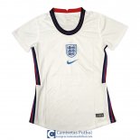 Camiseta Inglaterra Camiseta Mujer Primera Equipacion EURO 2020