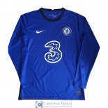 Camiseta Manga Larga Chelsea Primera Equipacion 2020/2021