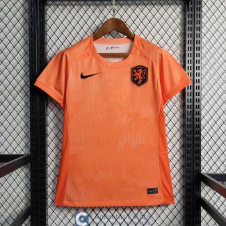 Camiseta Mujer Netherlands Primera Equipacion 2023/2024