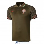 Camiseta Portugal Polo Deep Green 2020/2021