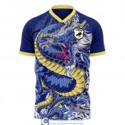 Camiseta Japon Dragon Blue 2024/2025