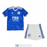 Camiseta Leicester City Ninos Primera Equipacion 2021/2022