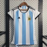 Camiseta Mujer Argentina 3 Star Primera Equipacion 2022/2023