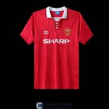 Camiseta Manchester United Retro Primera Equipacion 1992/1993