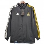 Real Madrid Chaqueta Rompevientos Black 2020/2021