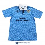 Camiseta Lazio Primera Equipacion 1992