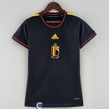 Camiseta Mujer Belgica Black I 2022/2023