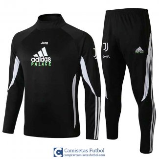 Juventus x Palace Sudadera De Entrenamiento Black + Pantalon 201