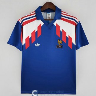 Camiseta Francia Retro Primera Equipacion 1988/1990