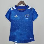 Camiseta Mujer Cruzeiro Primera Equipacion 2022/2023