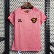 Camiseta Mujer Sport Recife Outubro Rosa 2022/2023