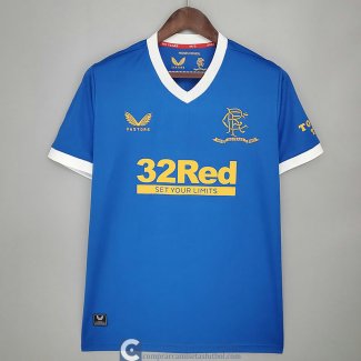 Camiseta Glasgow Rangers Primera Equipacion 2021/2022