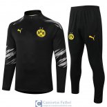 Borussia Dortmund Sudadera De Entrenamiento Black + Pantalon 202