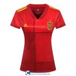 Camiseta Espana Camiseta Mujer Primera Equipacion 2020/2021