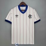 Camiseta Glasgow Rangers Retro Segunda Equipacion 1982/1983